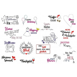 Stickserie - Spardosenmotive Vol. 1